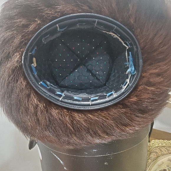 Shtreimel orthodox Jewish Nobleman  Hat Hasidic With a Case - Picture 4 of 7